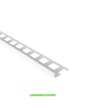 Tegelprofiel Haaks 6 mm 300 cm PVC Wit